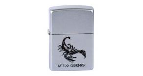 205 Tattoo scorpion (220.018) CI003177 - Зажигалка ZIPPO (Европейский каталог)